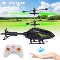 DURAZO Gravity sensor RC Helicopter with Safety Sensor and 3D Light - Pack of 1 (Black Blue)