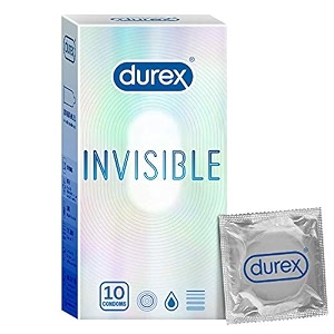 durex air condoms for men - 10 count pack of 2 suitable for use with lubes amp toys amp durex invisible super ultra thin condoms for men - 10 count
