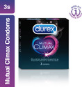 DUREX Mutual Climax� For Men, dotted with delay lubricant, Natural rubber latex Condom