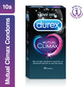 DUREX Mutual Climax For Men, dotted with delay lubricant, Natural rubber latex Condom