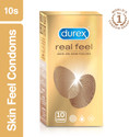 DUREX Real Feel For Men, Ultra Thin, Non latex, Natural Skin Like Feeling Condom