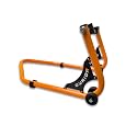 DURIOR Universal Paddock Stand Suitable for All the Bikes, Withstand Upto 250kg (Orange)