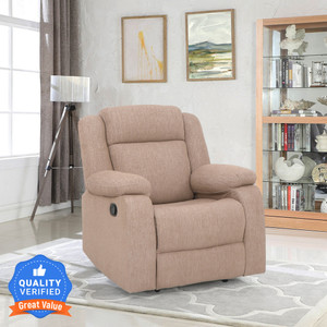 duroflex single seater avalon fabric manual recliner