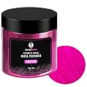 Dusky Pink Mica Powder for Epoxy Resin 56g / 2oz. Jar - Techarooz 2 Tone Resin Dye Color Pigment Powder for Lip Gloss, Nails, Colorant for Slime Bath Bombs Soap Making Polymer Clay