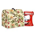 Dust Cover for Kitchen Aid Stand Mixer Cover Washable Appliance Cover Hummingbird Floral Compatible with 6-8 Quart Kitchen Mixer Cover Kitchen Small Appliance Decor Accessories