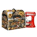 Dust Cover for Kitchen Aid Stand Mixer Cover Washable Appliance Cover Sunflower Chicken Compatible with 4.5-5 Quart Kitchen Mixer Cover Kitchen Small Appliance Decor Accessories