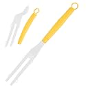 Duster Handle Compatible with Swiffer Duster,Replacement Extendable Dusters Mop Handles for Swiffer Refill,Replaceable Small Duster Refill Handles for Tight Spaces(Yellow,1Pcs)
