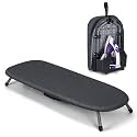 Duwee Foldable Ironing Board 12''x32'' with Iron Holder, Small Folding Iron Board, Portable and Easy to Store, Space Saving