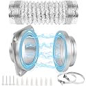 DV180 Magnetic Dryer Vent Coupling Kit, Airtight Quick Connect