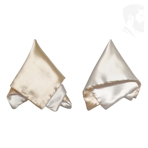 malbury silk satin pocket square wedding suits handkerchiefs duo 2 whiteampcream men regular