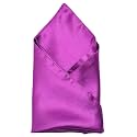 Malbury Silk Satin Pocket Square Wedding Suits Handkerchiefs, DUO