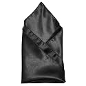 Malbury Silk Satin Pocket Square Wedding Suits Handkerchiefs, DUO