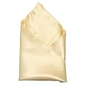 Malbury Silk Satin Pocket Square Wedding Suits Handkerchiefs, DUO