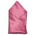 Malbury Silk Satin Pocket Square Wedding Suits Handkerchiefs, DUO