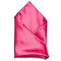 Malbury Silk Satin Pocket Square Wedding Suits Handkerchiefs, DUO