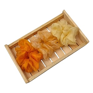 organza scrunchies for women gift hamper for women same colors as image