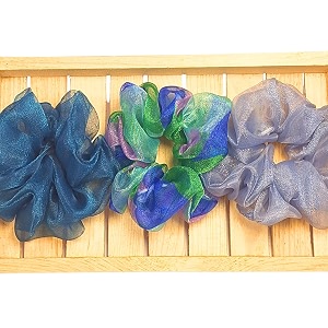 organza scrunchies for women gift hamper for women same colors as image