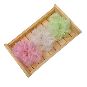 organza scrunchies for women gift hamper for women same colors as image