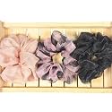Organza Scrunchies for Women, Gift hamper for Women, same colors as image