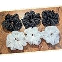 Organza Scrunchies for Women, Gift hamper for Women, same colors as image