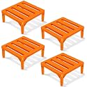 DVI Heavy Duty Orange Plant Stand 