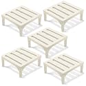DVI Heavy Duty White Plant Stand 