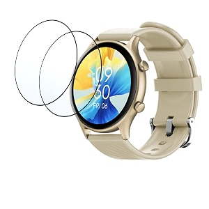 dvtech screen protector compatible with fire boltt legend  flexible tempered screen guard  flexible