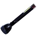 Dwarakesh Enterprises® 2400mAH Rechargeable Flash emergency light with 4 modes 18650 Lithium Battery Torch with 3W COB + 5W Torch
