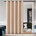 DWCN Beige Blackout Curtain Panel for Bedroom