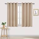 DWCN Beige Curtains for Bedroom Thermal Room