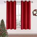 DWCN Christmas Blackout Curtains for Living Room
