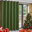 DWCN Christmas Privacy Room Divider Blackout Curtain