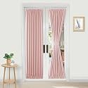 DWCN French Door Curtains Rod Pocket