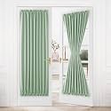 DWCN French Door Curtains Rod Pocket