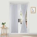 DWCN French Door Curtains Rod Pocket