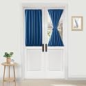 DWCN French Door Curtains Rod Pocket