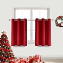 DWCN Short Blackout Curtains for Christmas Party