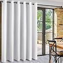 DWCN White Room Divider Curtain for Extral