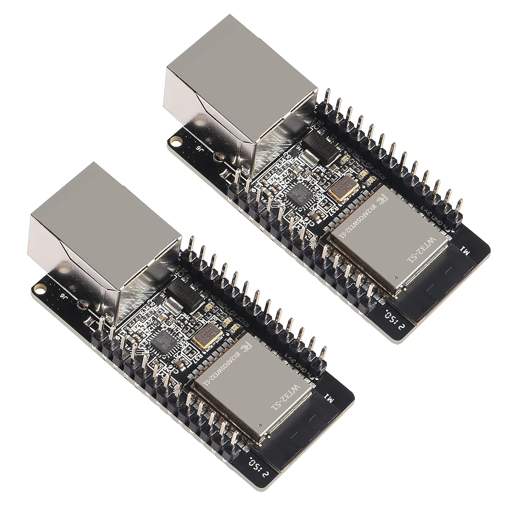 2 Pack WT32-ETH01 ESP32 Module Ethernet WiFi Bluetooth Development ...
