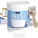 DWIL Tub Paint Tile Refinishing Kit 33oz with Tools 50-55sq.ft