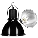 DXOPHIEX 5.5 inch Dome Reptile Light Fixture Max 100W Reptile Heat Lamp