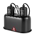 DXOPHIEX Nano Dual Reptile Heat Lamp Max 40W with Two Independent Switches