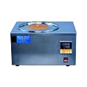 DXY Stainless Steel Water Bath Laboratory Heater Lab Equipment Heating Thermostatic Devices LCD Display 12L+Timing Function for Chemistry(DXY-12S-Timing)