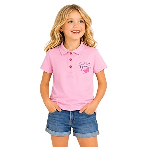 DYCA by Bodycare Girls Polo Neck Half