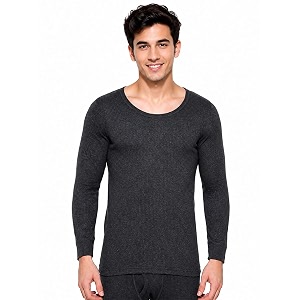 dyca by bodycare men39s thermal innerwear full sleeve  cotton rich polyfill winter base layer undershirt
