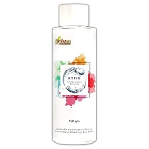 kadam label dyfix 150 g fabric care solutiondye fixative agentfabric colour fixer for kadam tie dye colours - no t-shirtpowder