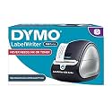 DYMO LabelWriter 450 Turbo High-Speed Postage and Label Printer for PC and Mac USB Printer and Software Black/Silver (1752265)