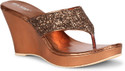 Dymo Women Heels Sandal (Copper , 7)