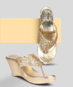 dymo women heels sandal gold  6