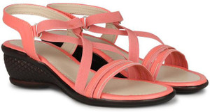 dymo women heels sandal pink  3